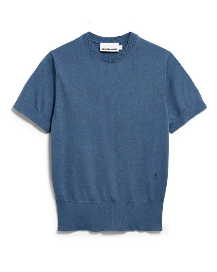 ARMEDANGELS - Women's Fine S SL Knit Sweater - Pullover Gr S blau