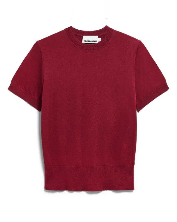 ARMEDANGELS - Women's Fine S SL Knit Sweater - Pullover Gr S rot