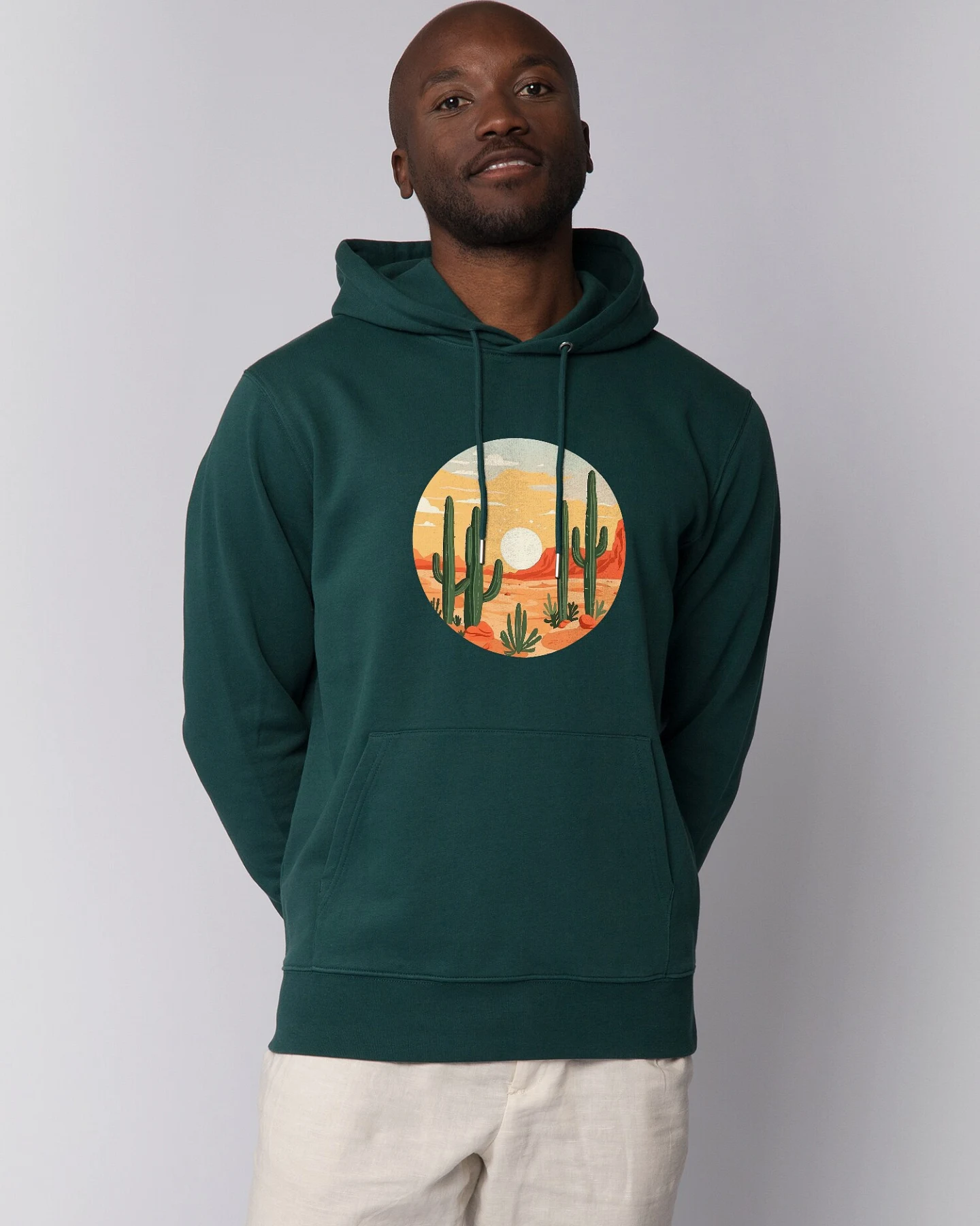 Watapparel Sweatshirt Sonnenuntergang in der Wüste – Ansicht 2