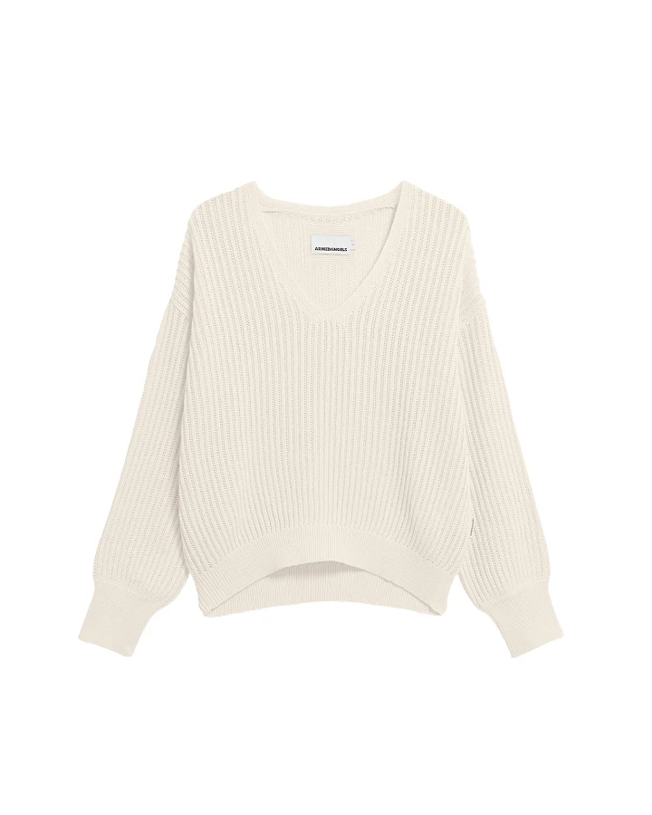 ARMEDANGELS Pullover Rabeaa Crochet Lino