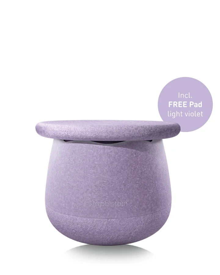 Stapelstein - Stapelstein® Dynamic small 2er Set light violet + Pad