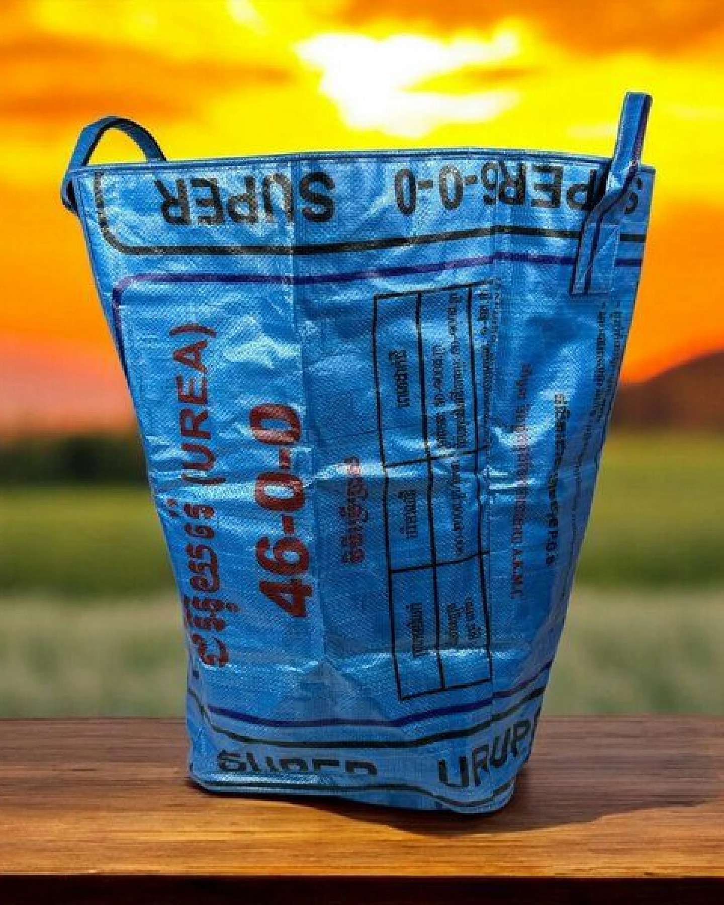 Beadbags Multifunktionaler Wäschesack Ri8 recycelter Reissack – Ansicht 3