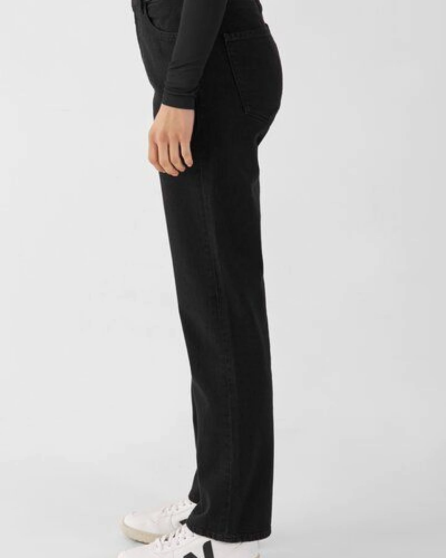 DAWN Jeans MORNING Straight Black-Black – Ansicht 3