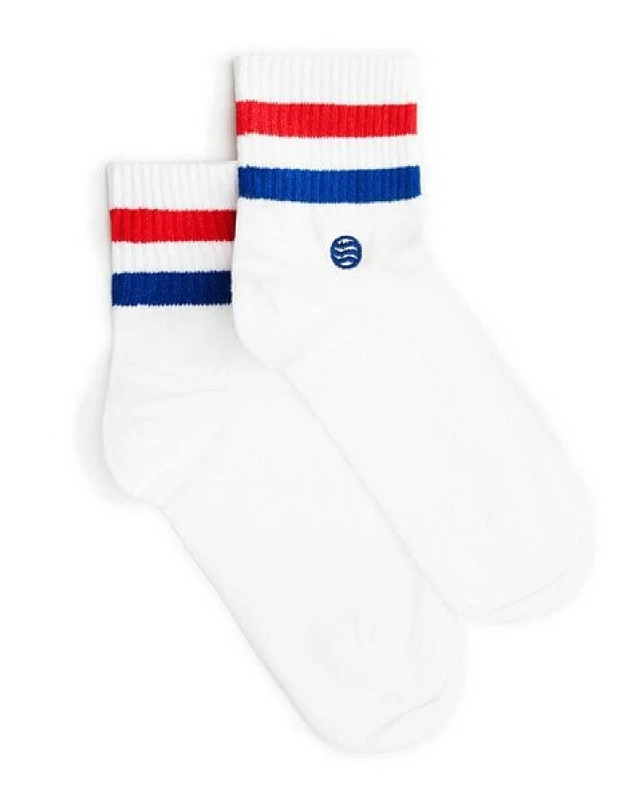 Natural Vibes Retro Sneaker-Socken aus Biobaumwoll-Mix