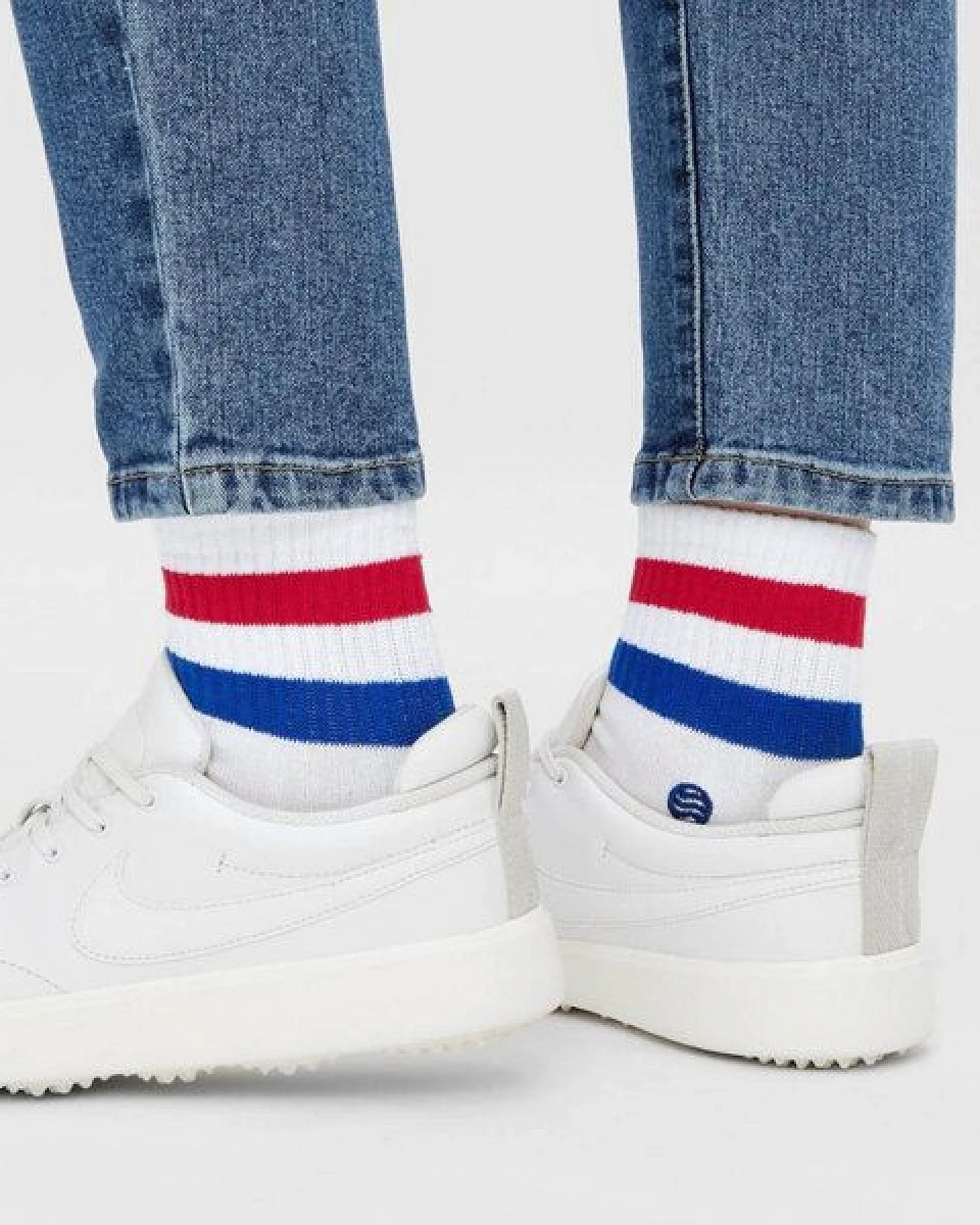 Natural Vibes Retro Sneaker-Socken aus Biobaumwoll-Mix – Ansicht 3