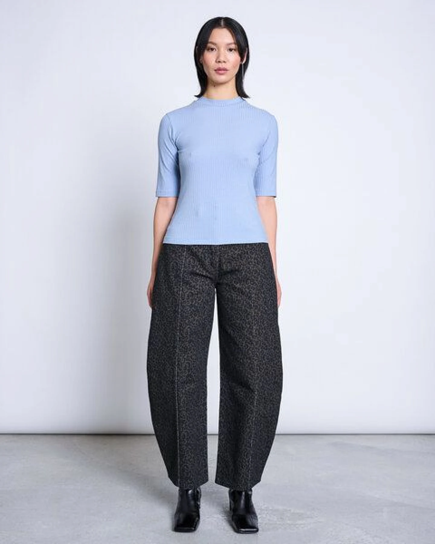 JAN N JUNE T-Shirt NINA aus Lyocell gerippt – Ansicht 3