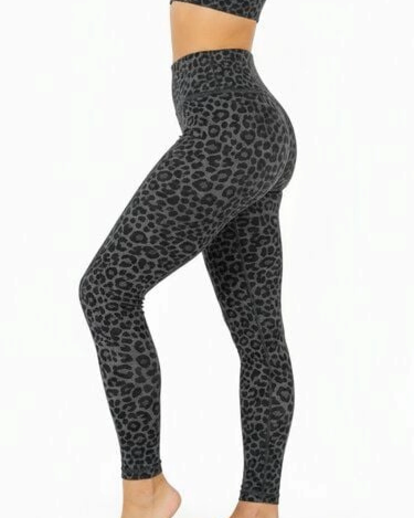 Yoga Hero Leggings Leopard ecoNYL – Ansicht 4