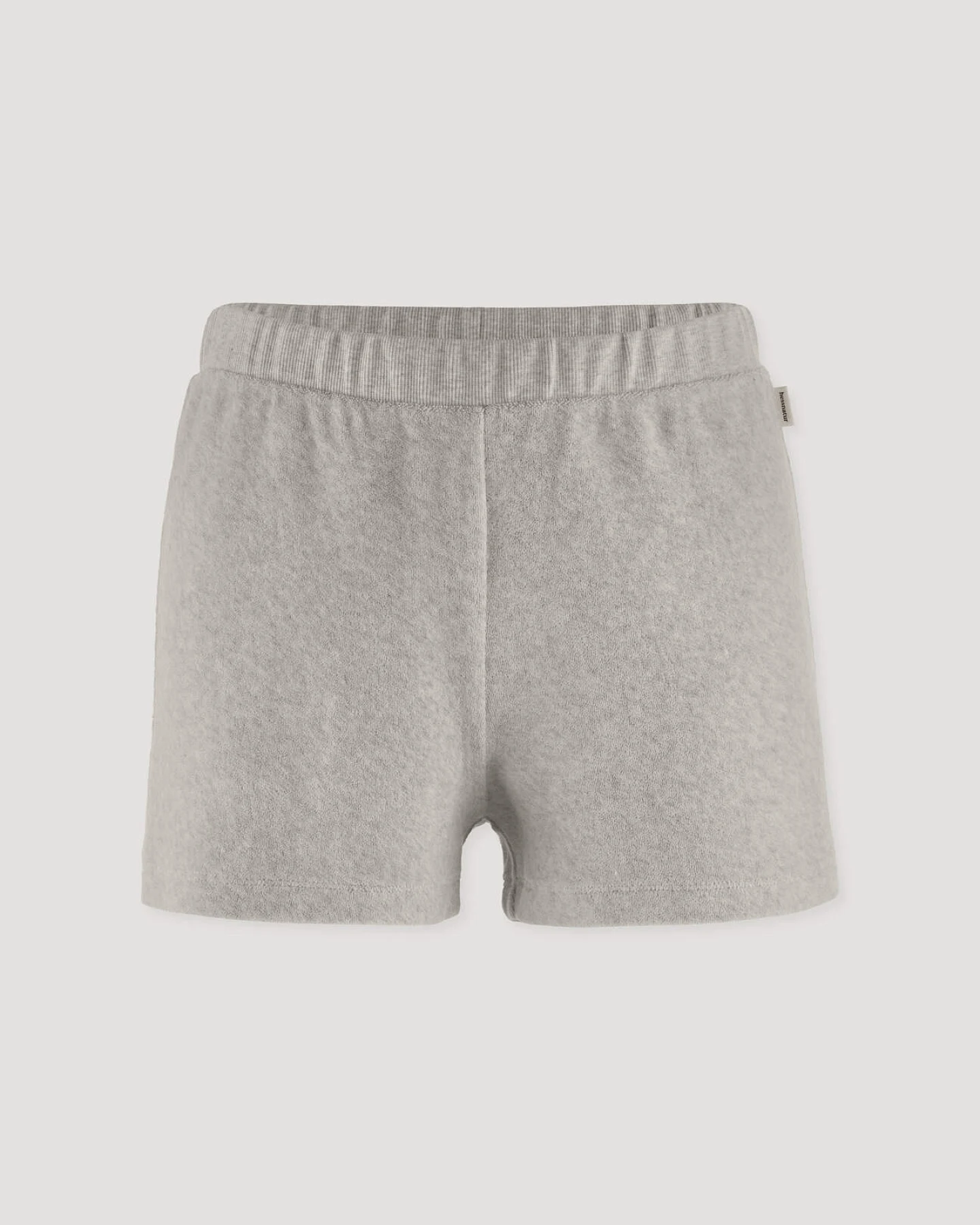 hessnatur Damen Frottee Shorts PURE COTTON aus Bio-Baumwolle - beige - Größe 46 – Ansicht 4