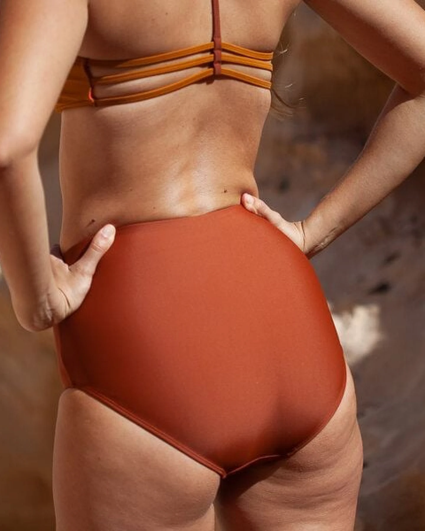 INASKA High Waist Bikini Hose PURE – Ansicht 2