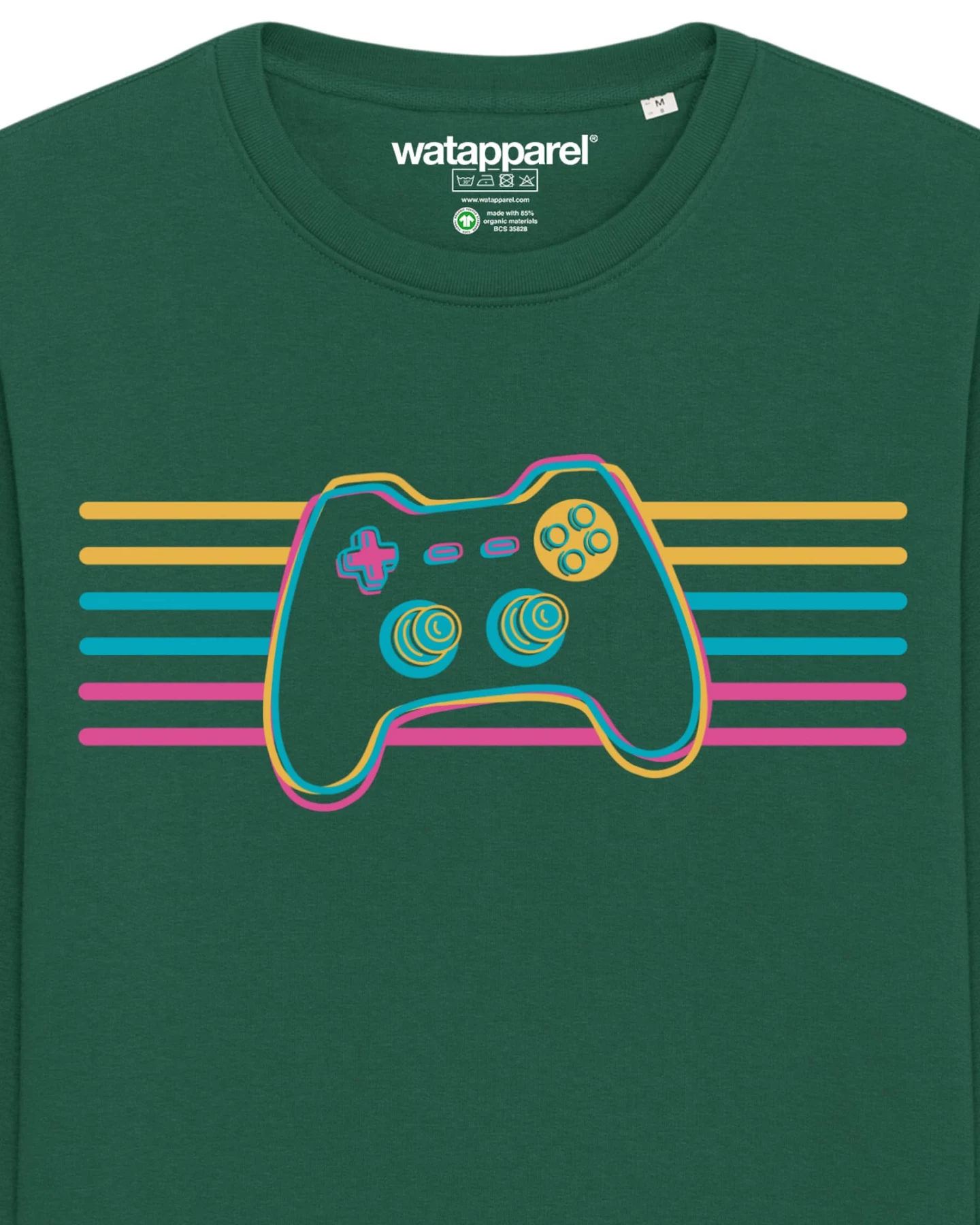Watapparel Sweatshirt Retro Joystick – Ansicht 3
