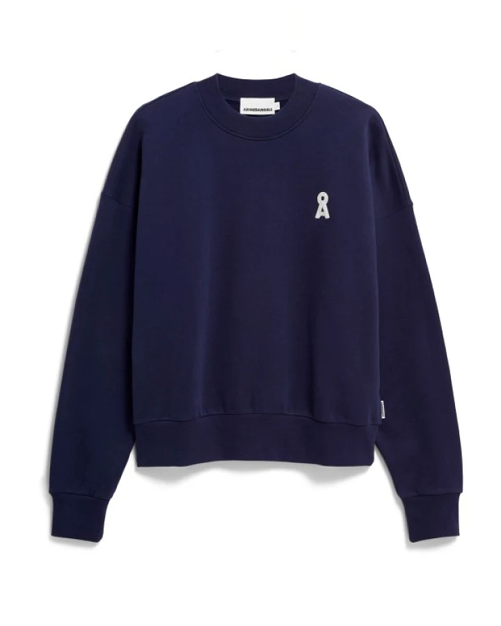 ARMEDANGELS - Women's Iconic Å Alizaa Sweat - Pullover Gr S blau