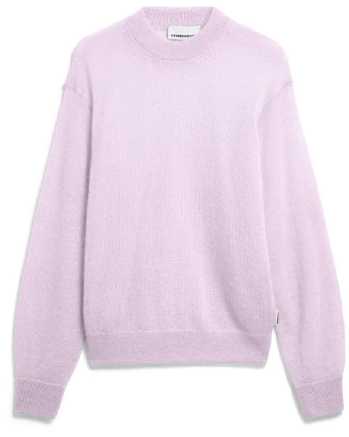 ARMEDANGELS - Women's Mohair Blend Knit Sweater - Pullover Gr M rosa