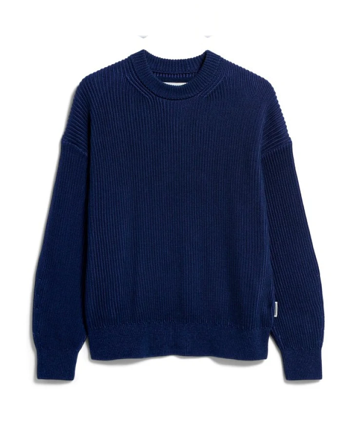 ARMEDANGELS - Women's Vanisé Rib Knit Sweater - Pullover Gr XS blau
