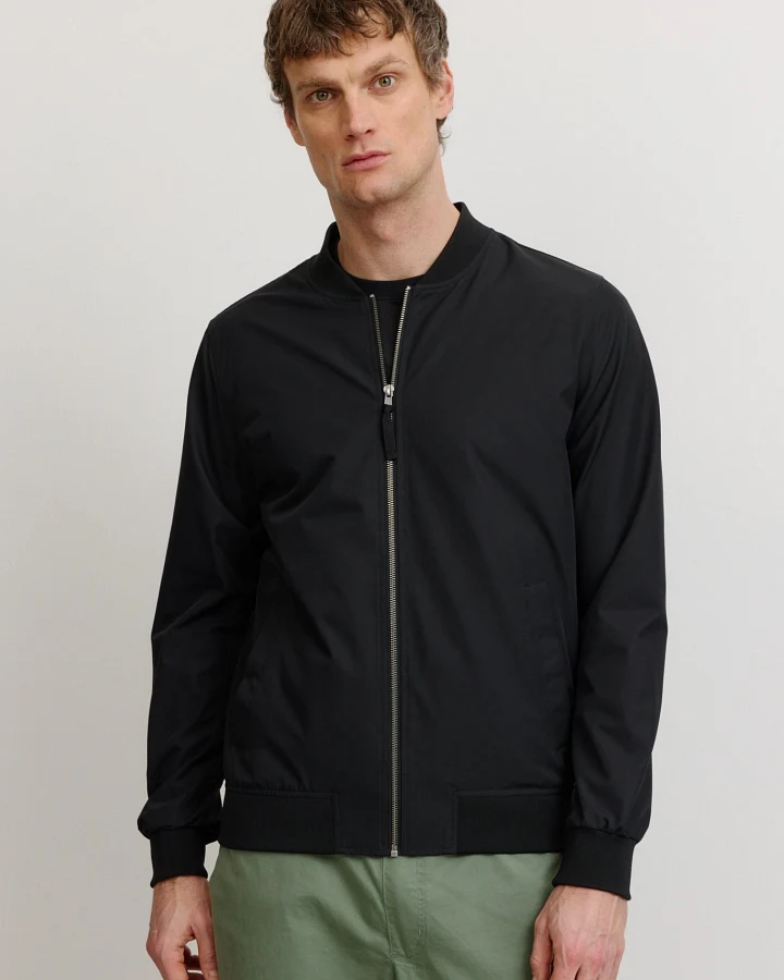 Recolution Herren vegan Blousonjacke Aspen Schwarz