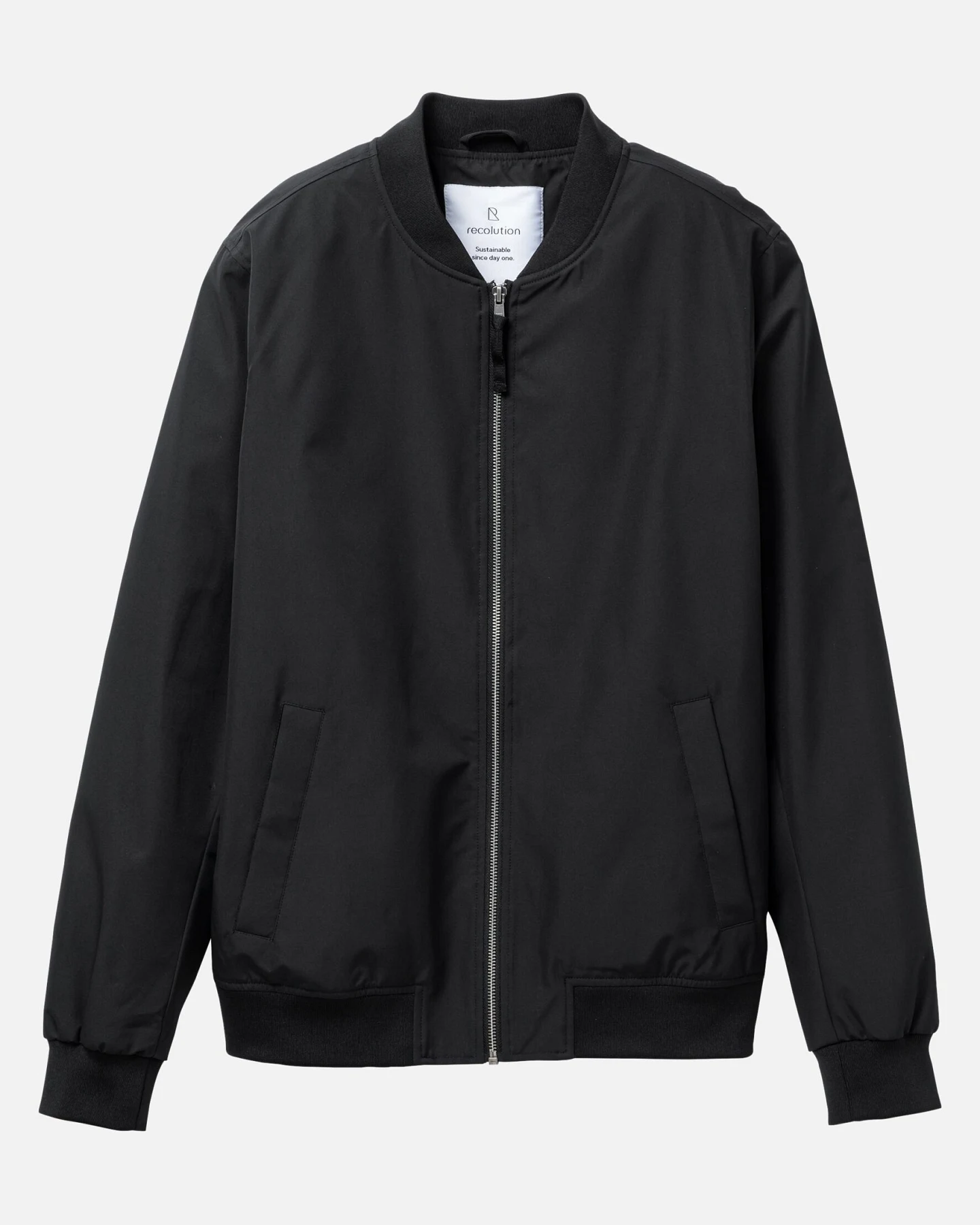 Recolution Herren vegan Blousonjacke Aspen Schwarz – Ansicht 2