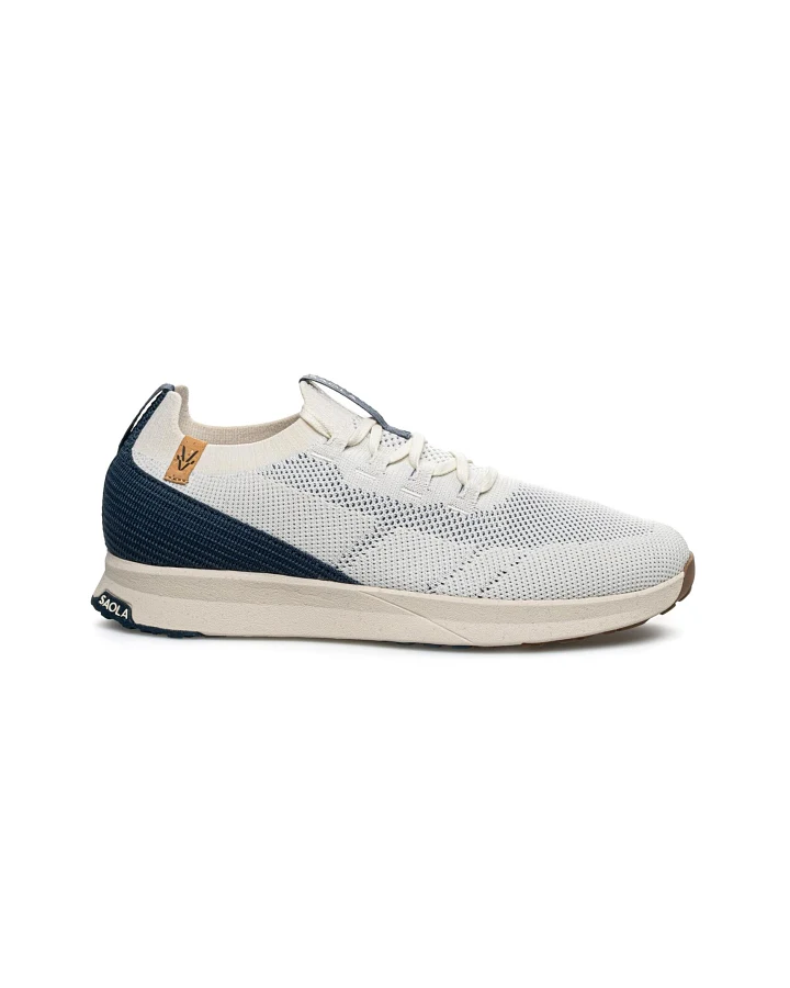 SAOLA Herren vegan Sneaker Herren Tsavo 3 Weiß Navy