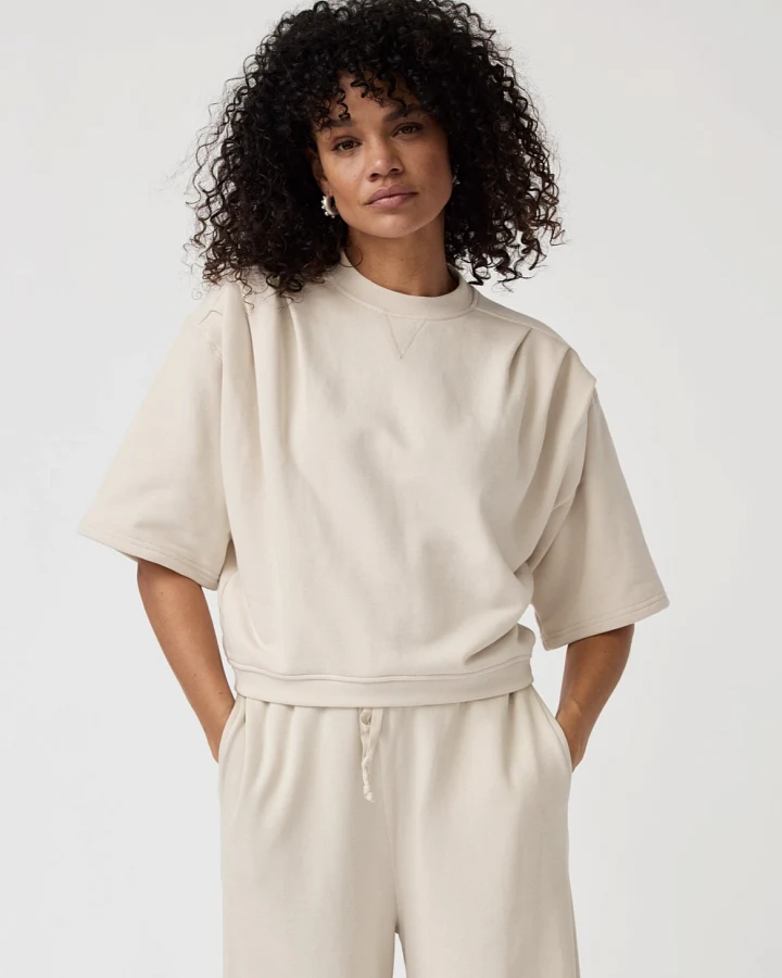 Alchemist Damen vegan Pullover Ray Chalc Beige