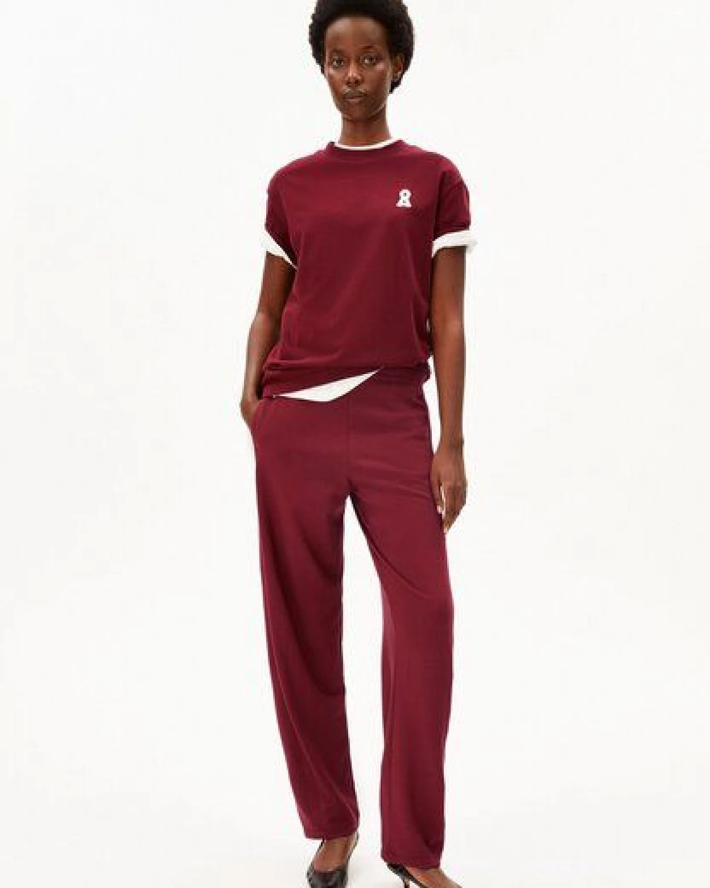 ARMEDANGELS JERSEY BARREL Damen Hose aus LENZING ECOVERO Viskose Mix – Ansicht 4