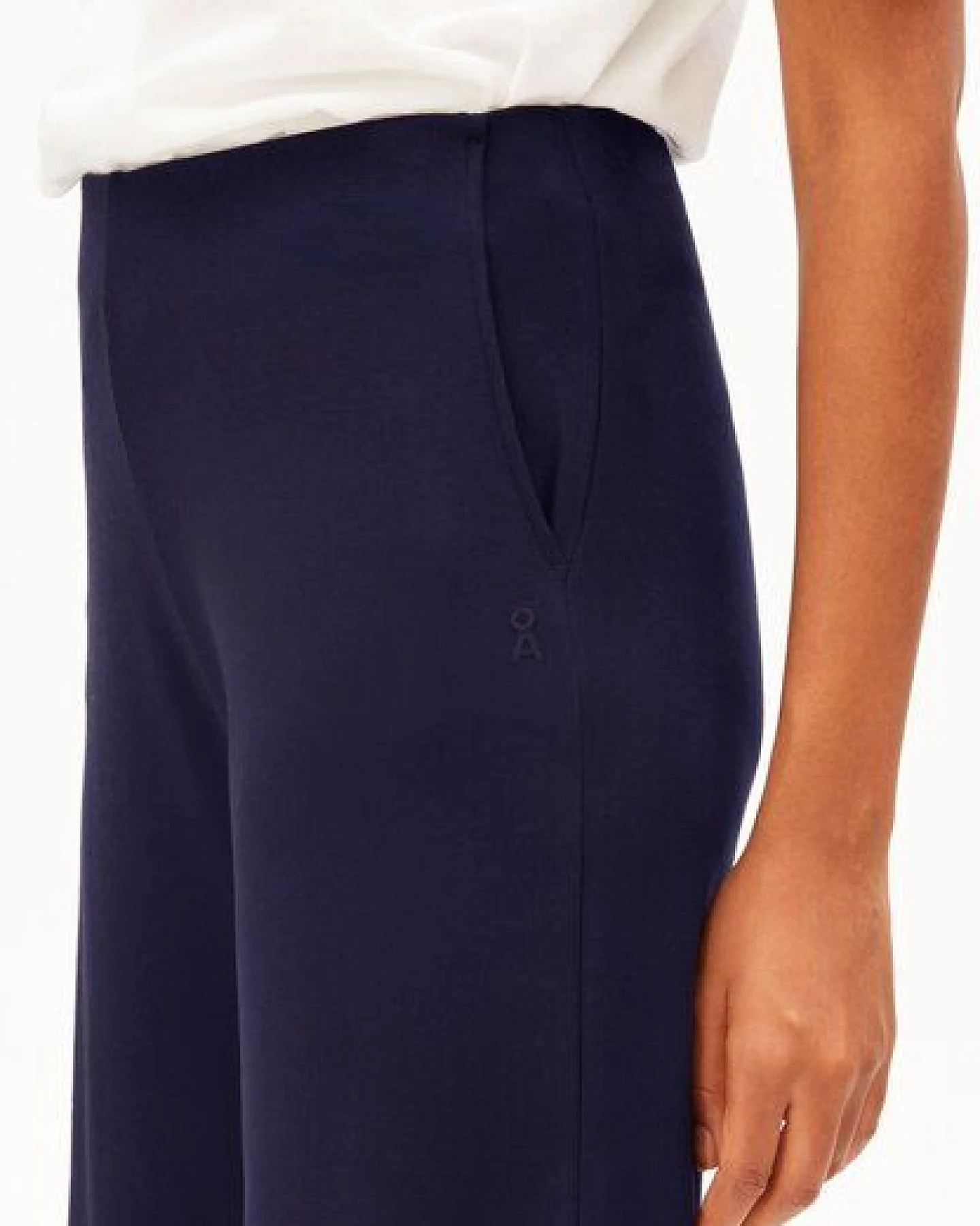 ARMEDANGELS JERSEY WIDE Damen Jerseyhose aus LENZING ECOVERO Viskose Mix – Ansicht 3