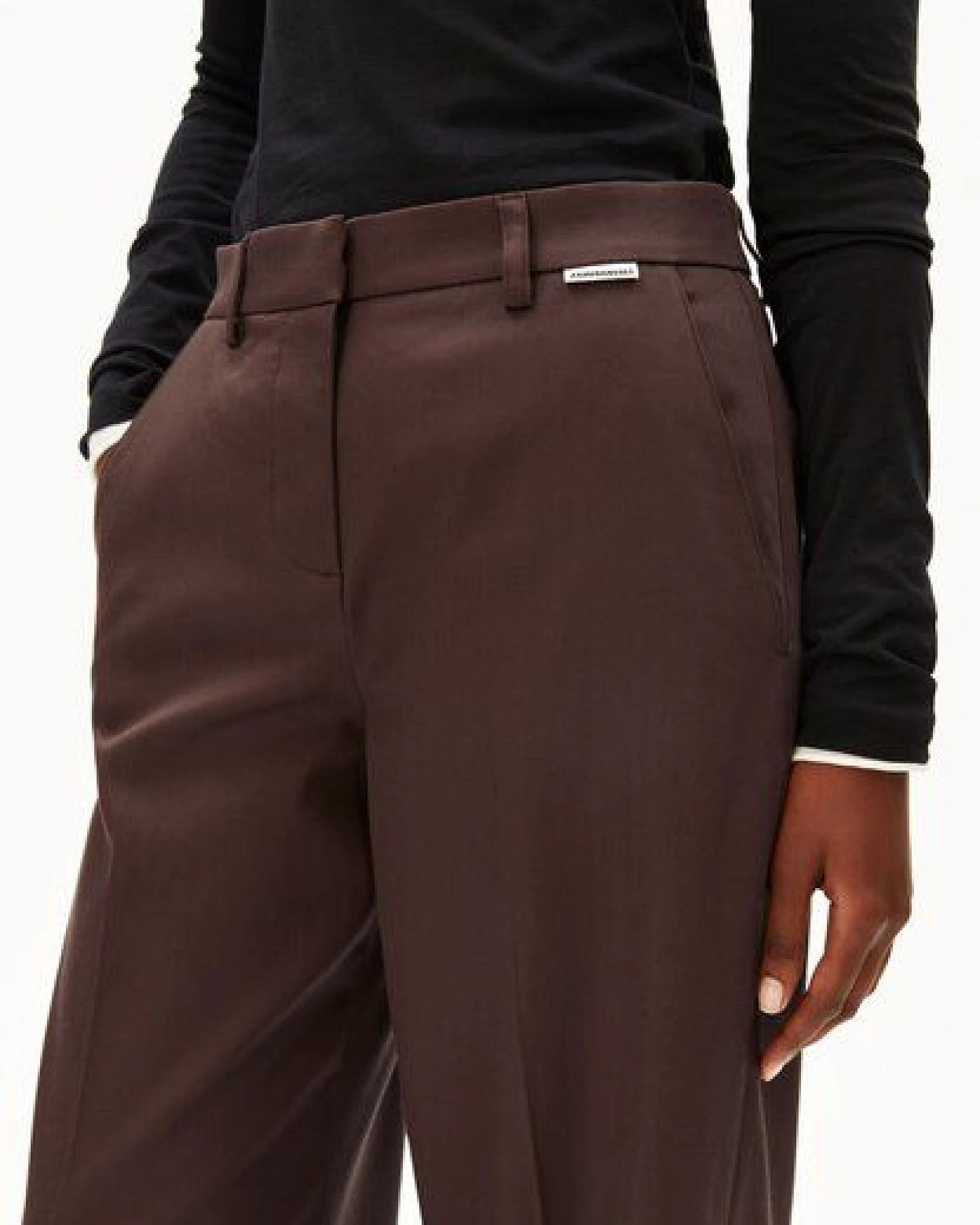 ARMEDANGELS LEANDRAA Damen Webhose aus TENCEL Lyocell Mix – Ansicht 3
