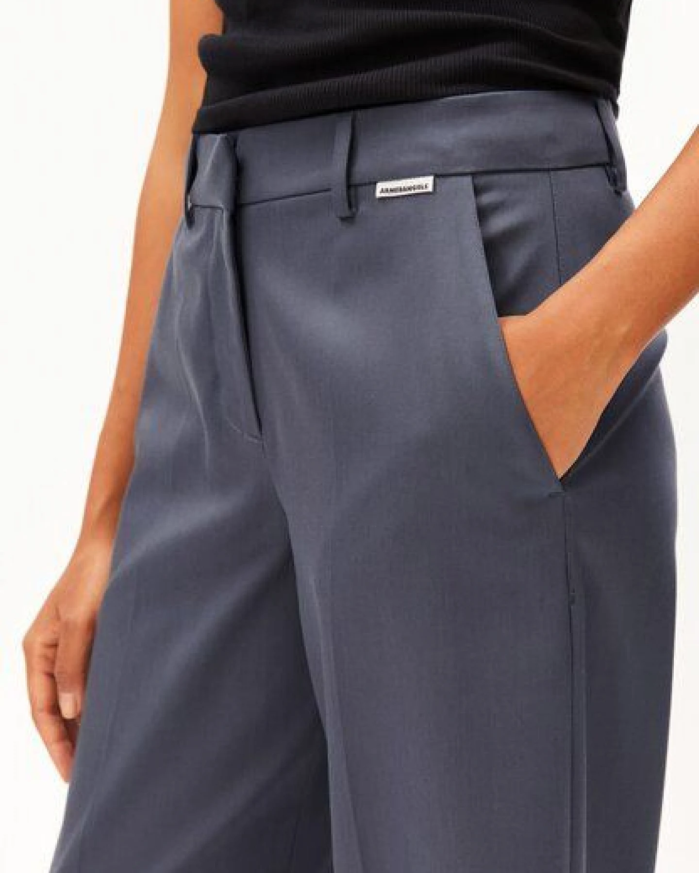 ARMEDANGELS LEANDRAA Damen Webhose aus TENCEL Lyocell Mix – Ansicht 3