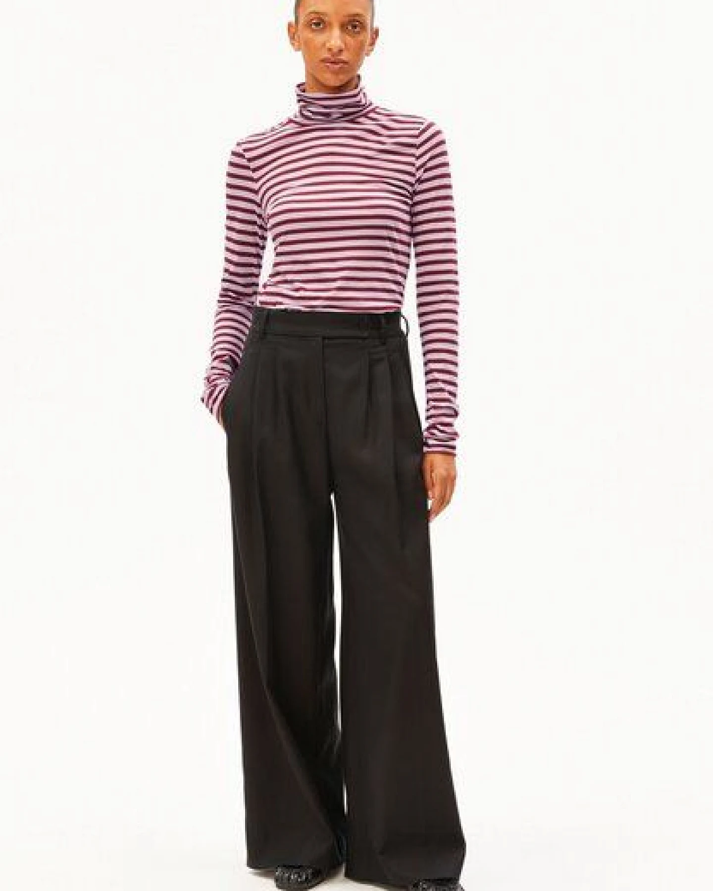 ARMEDANGELS GRAZILIANAA STRIPES Damen Longsleeve aus Bio-Baumwolle – Ansicht 4