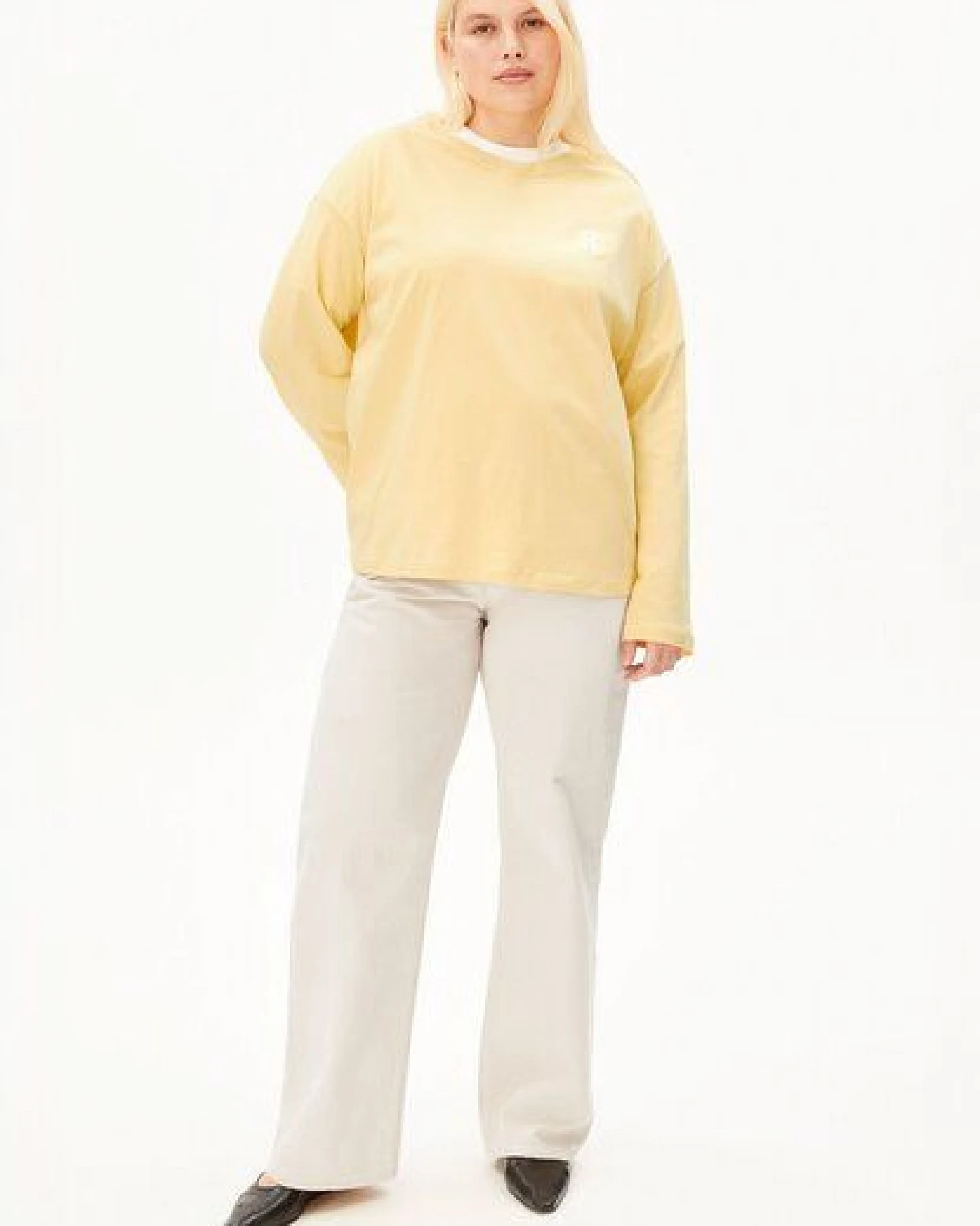 ARMEDANGELS ICONIC Å FIETAA Damen Longsleeve aus Bio-Baumwolle – Ansicht 4
