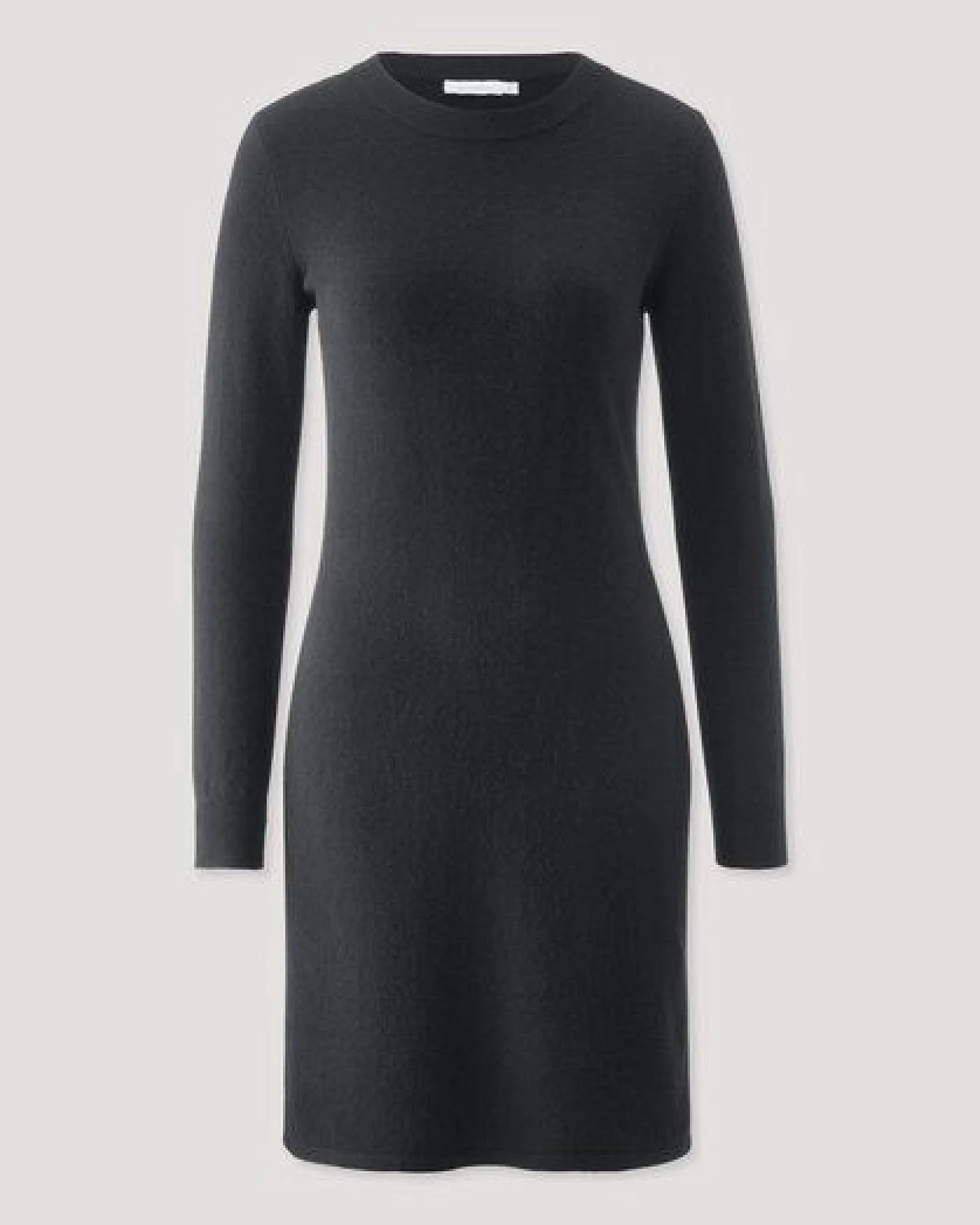 hessnatur Strick Kleid Regular aus Bio-Schurwolle mit Kaschmir – Ansicht 4