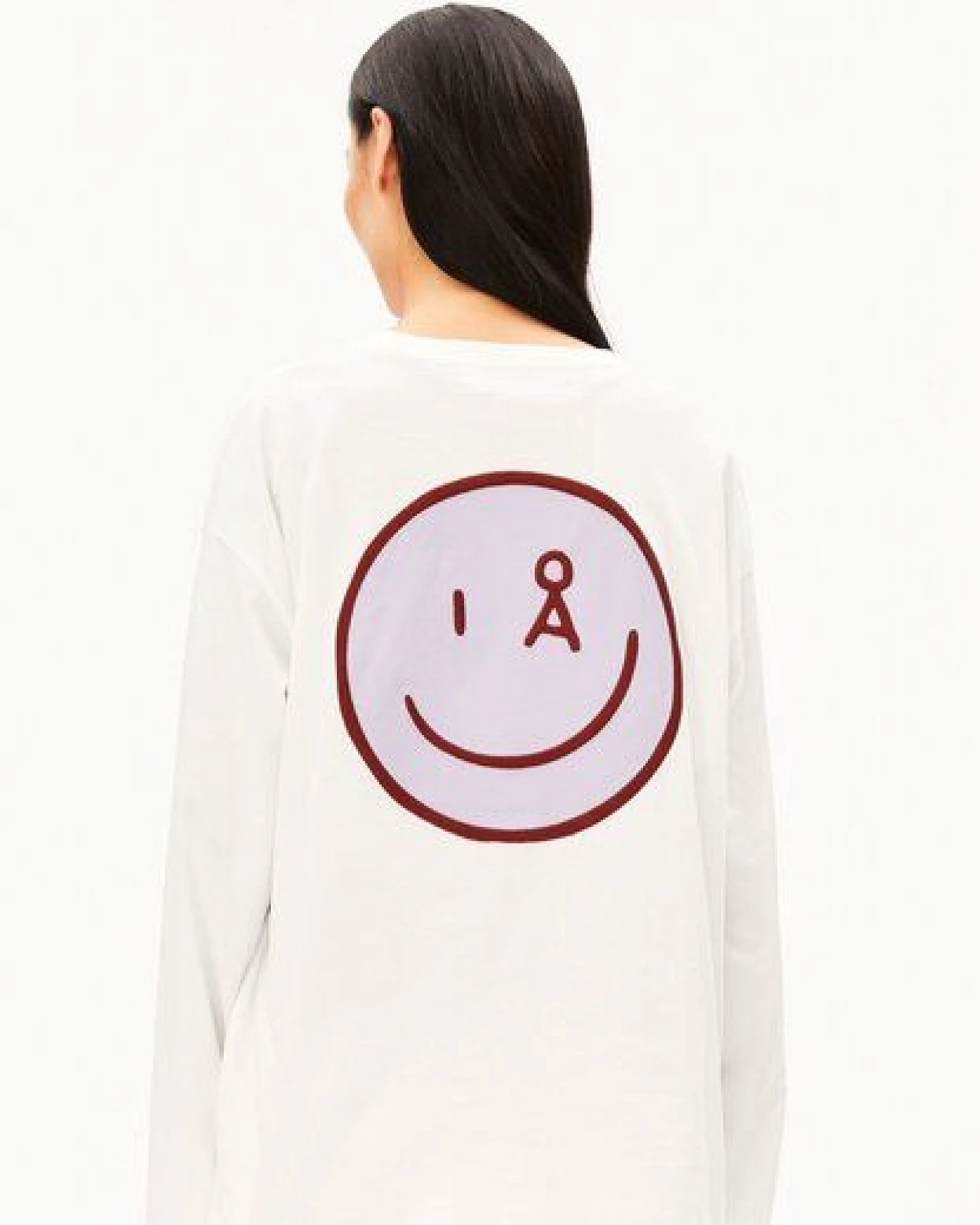 ARMEDANGELS FIETAA SMILE Damen Longsleeve aus Bio-Baumwolle – Ansicht 2