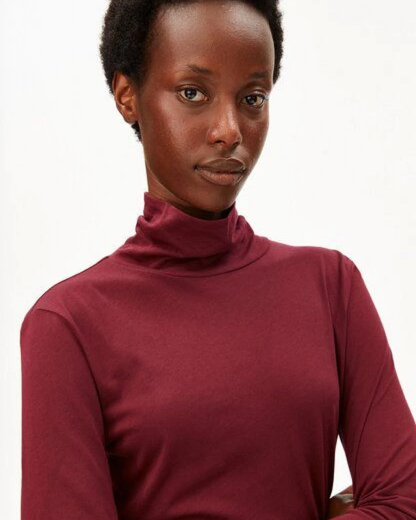 ARMEDANGELS GRAZILIANAA SOFT Damen Longsleeve aus Bio-Baumwolle – Ansicht 3