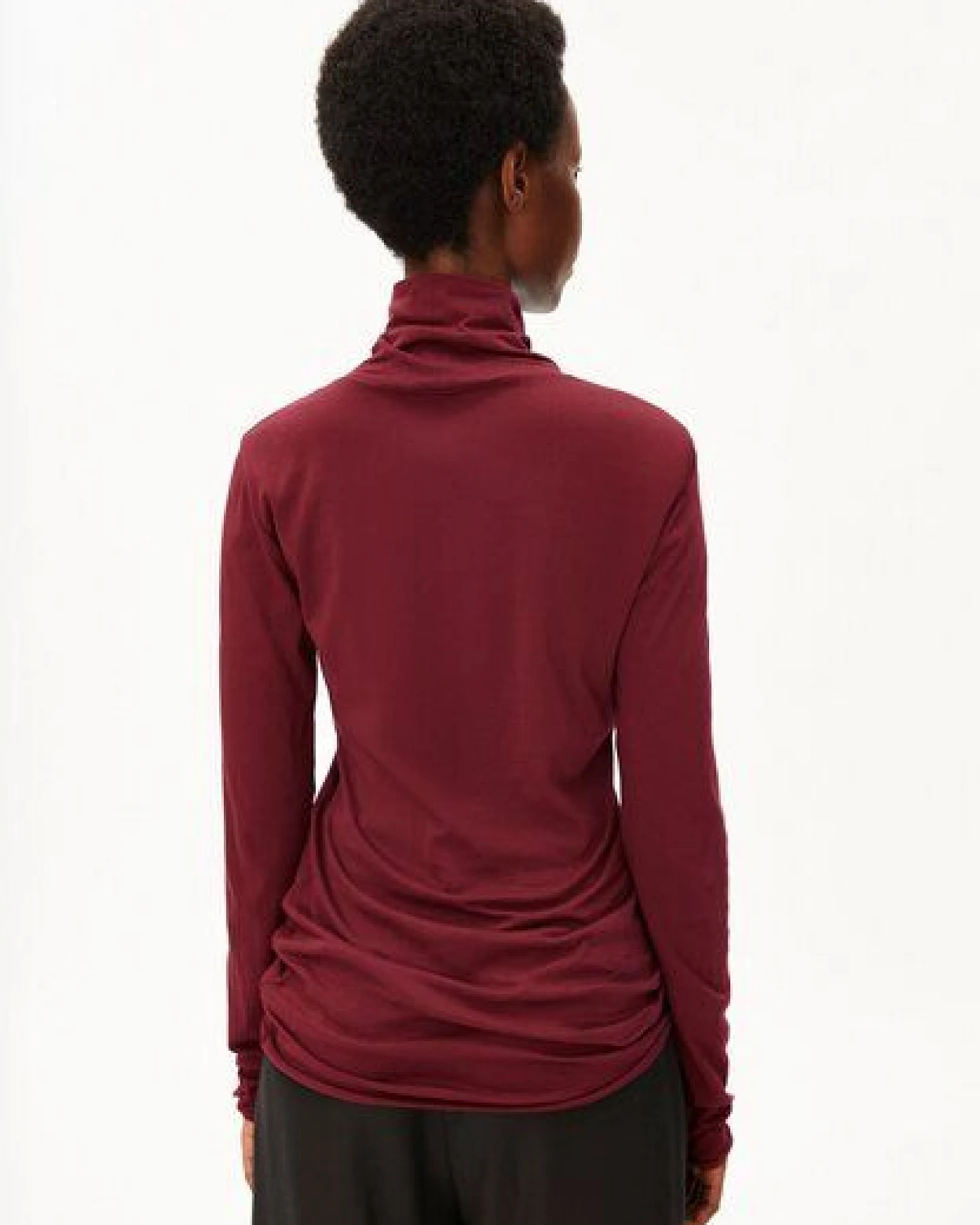 ARMEDANGELS GRAZILIANAA SOFT Damen Longsleeve aus Bio-Baumwolle – Ansicht 2