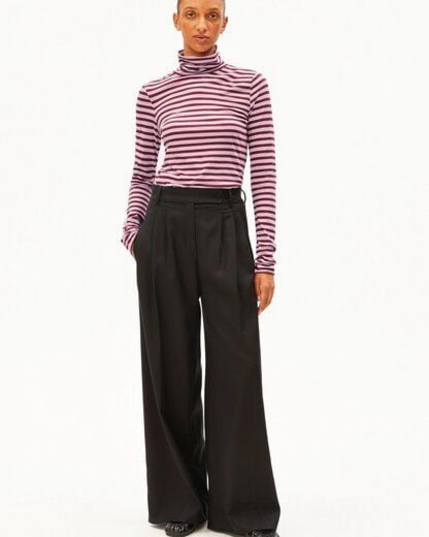 ARMEDANGELS GRAZILIANAA STRIPES Damen Longsleeve aus Bio-Baumwolle – Ansicht 4