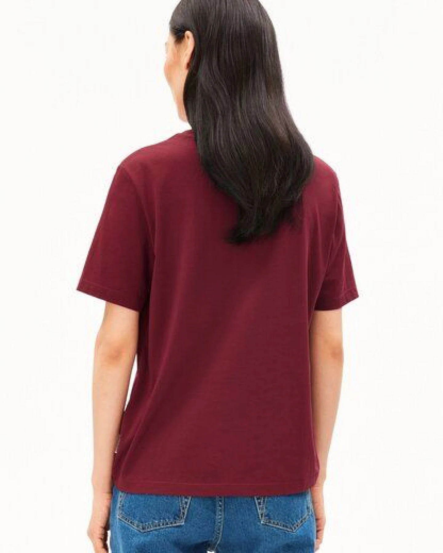 ARMEDANGELS LUALAA Damen T-Shirt aus Bio-Baumwolle – Ansicht 2