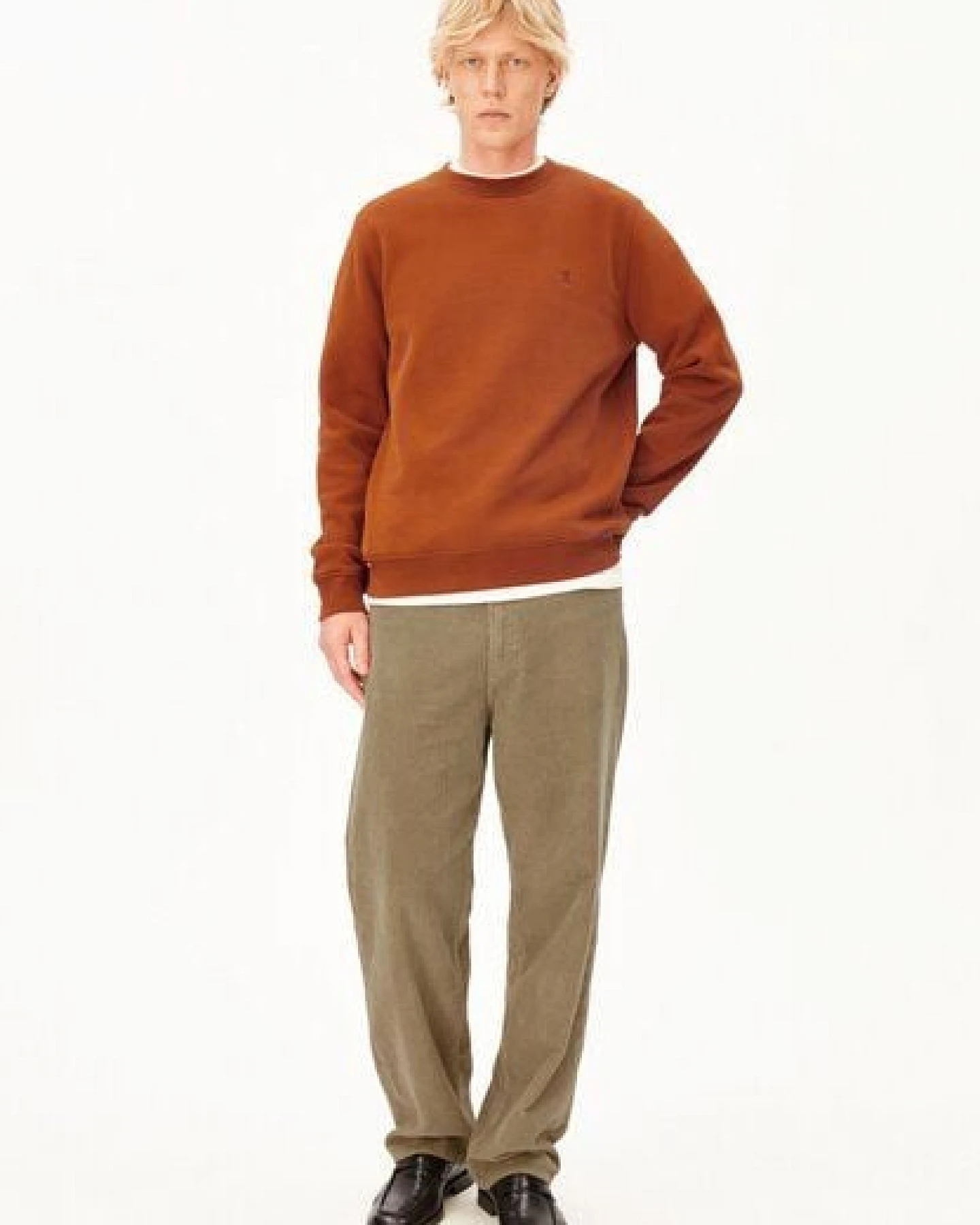 ARMEDANGELS BAARO FLEECE Herren Sweatshirt aus Bio-Baumwolle – Ansicht 4