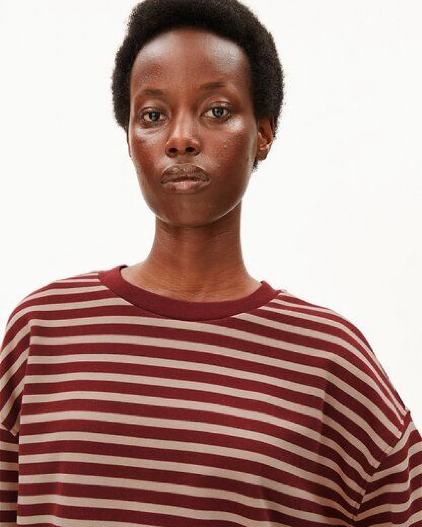 ARMEDANGELS FRANKAA MAARLEN STRIPE Damen Sweatshirt aus Bio-Baumwolle – Ansicht 3