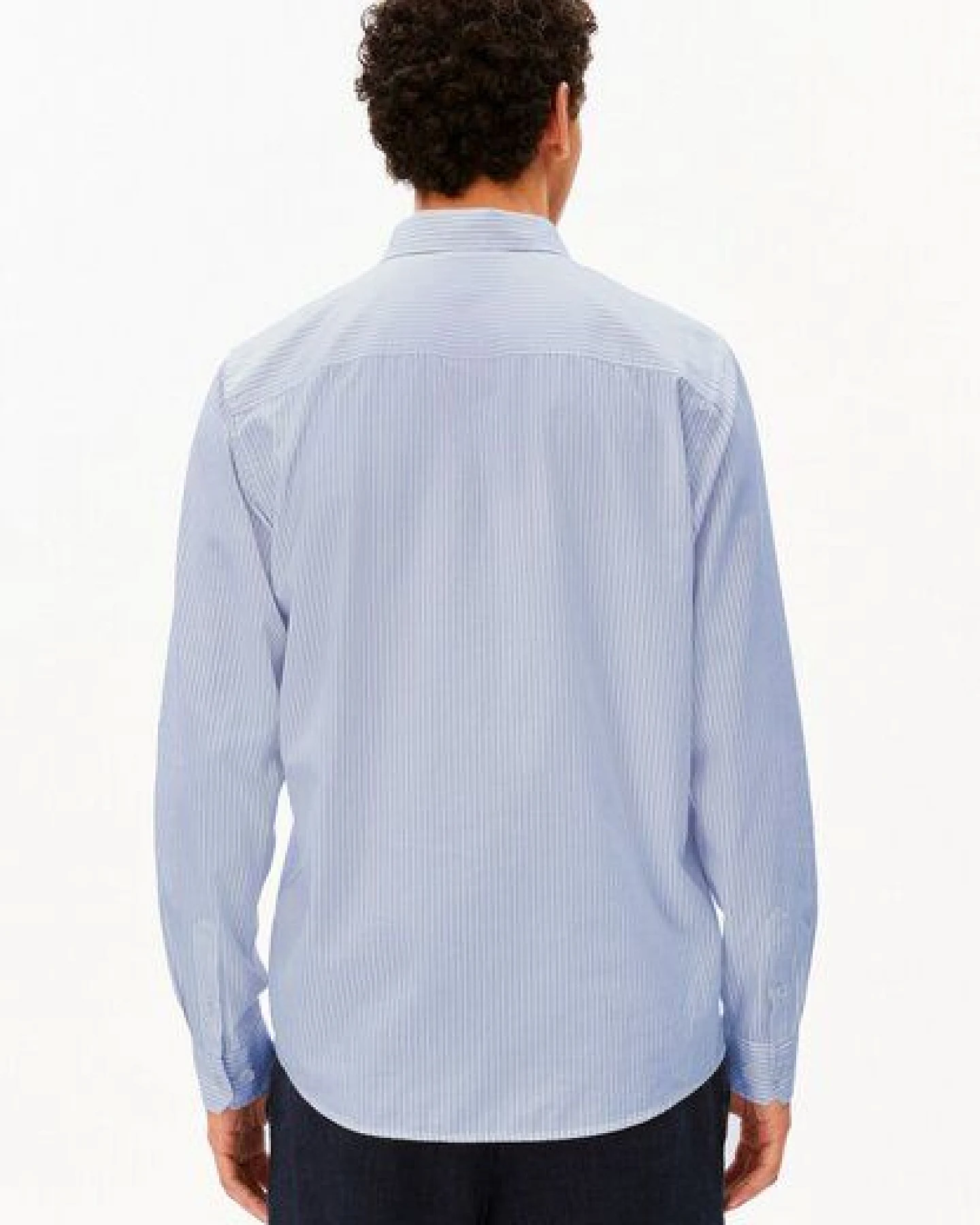 ARMEDANGELS QUAASA STRIPE Herren Hemd aus Bio-Baumwolle – Ansicht 2