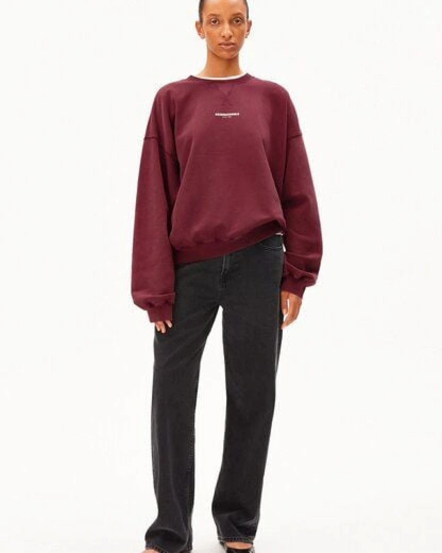 ARMEDANGELS GMT DYE CREWNECK Damen Sweatshirt aus Bio-Baumwolle – Ansicht 4