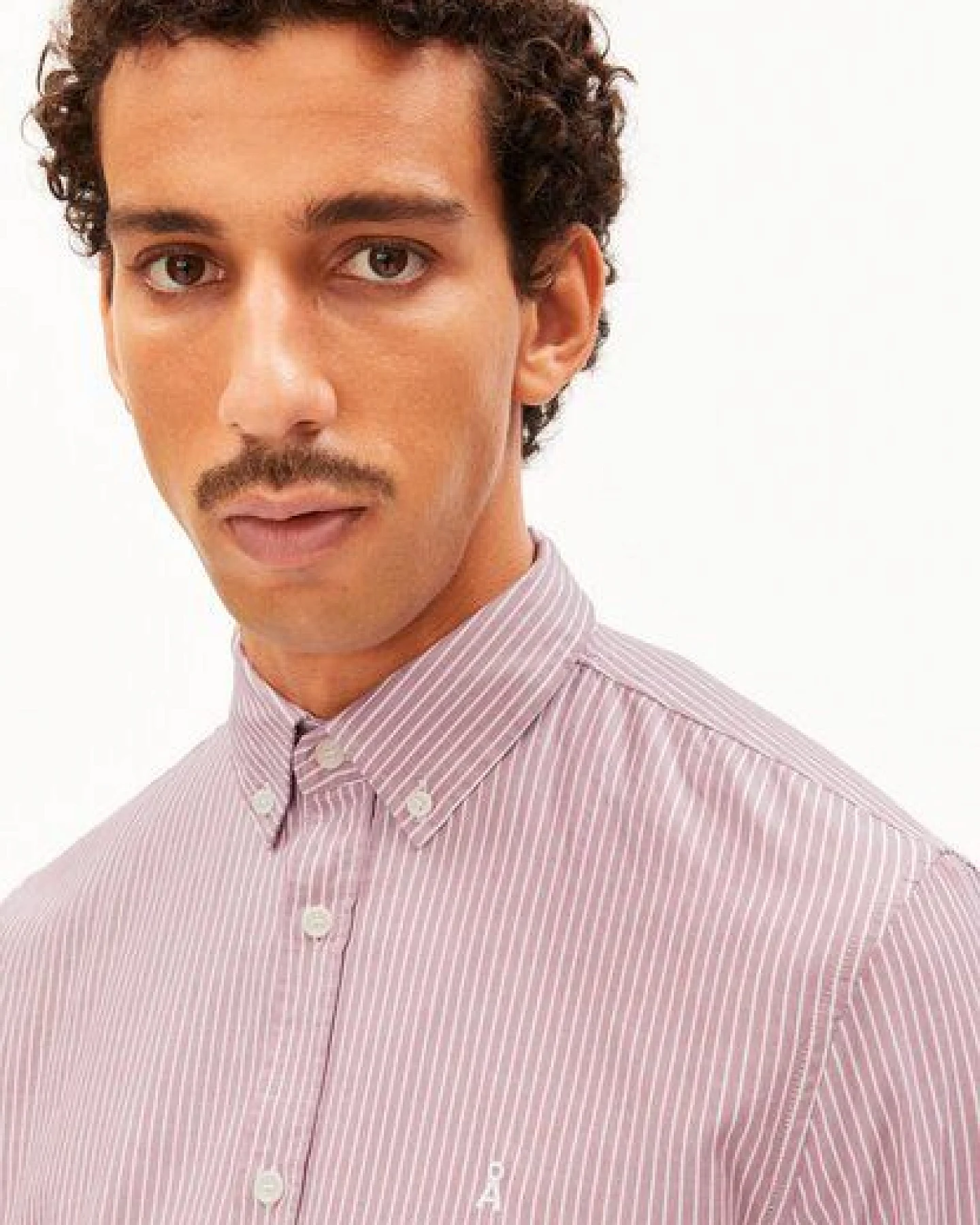 ARMEDANGELS QUAASA STRIPE Herren Hemd aus Bio-Baumwolle – Ansicht 3