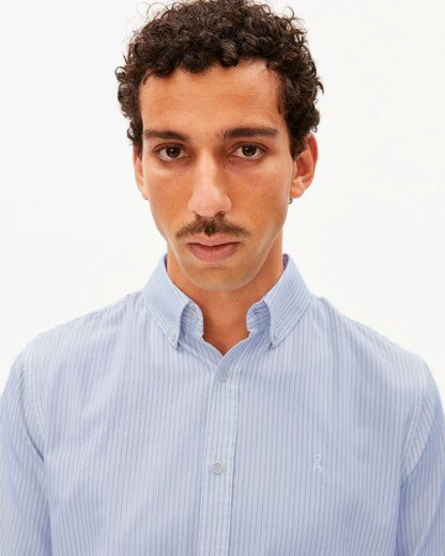 ARMEDANGELS QUAASA STRIPE Herren Hemd aus Bio-Baumwolle – Ansicht 3