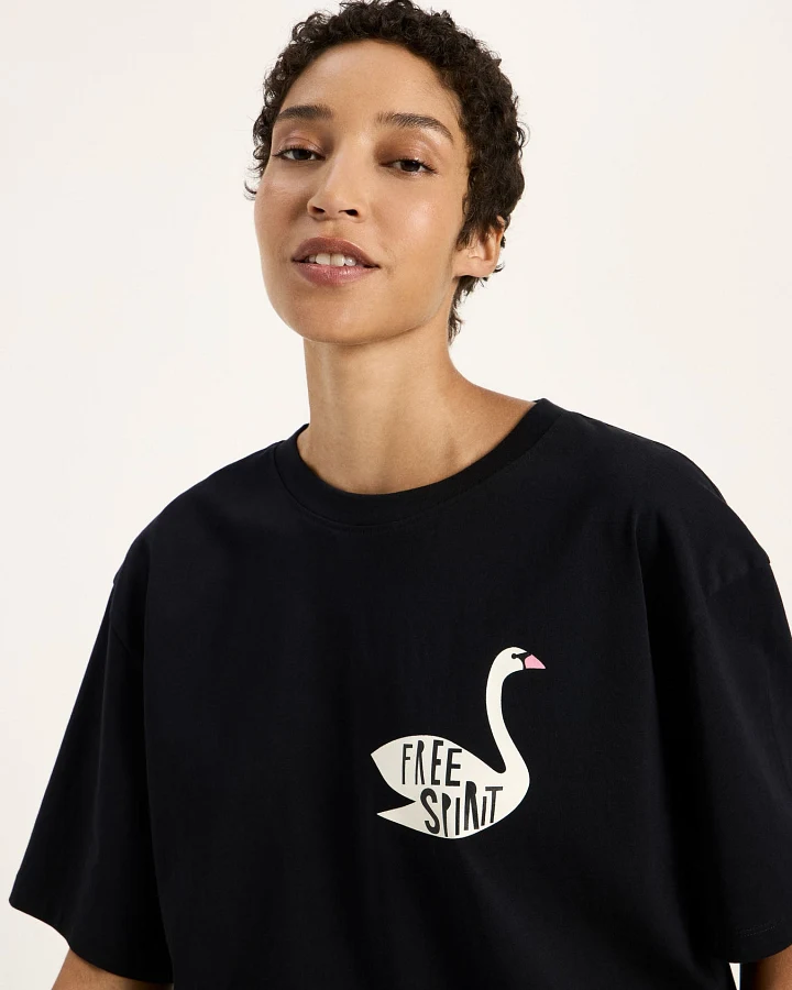 Oversized Statementshirt (GOTS)