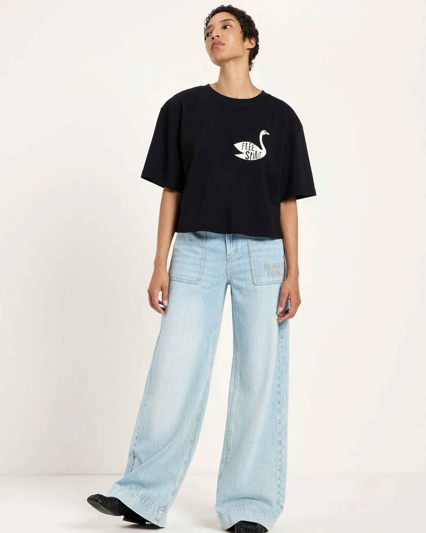 Oversized Statementshirt (GOTS) – Ansicht 2