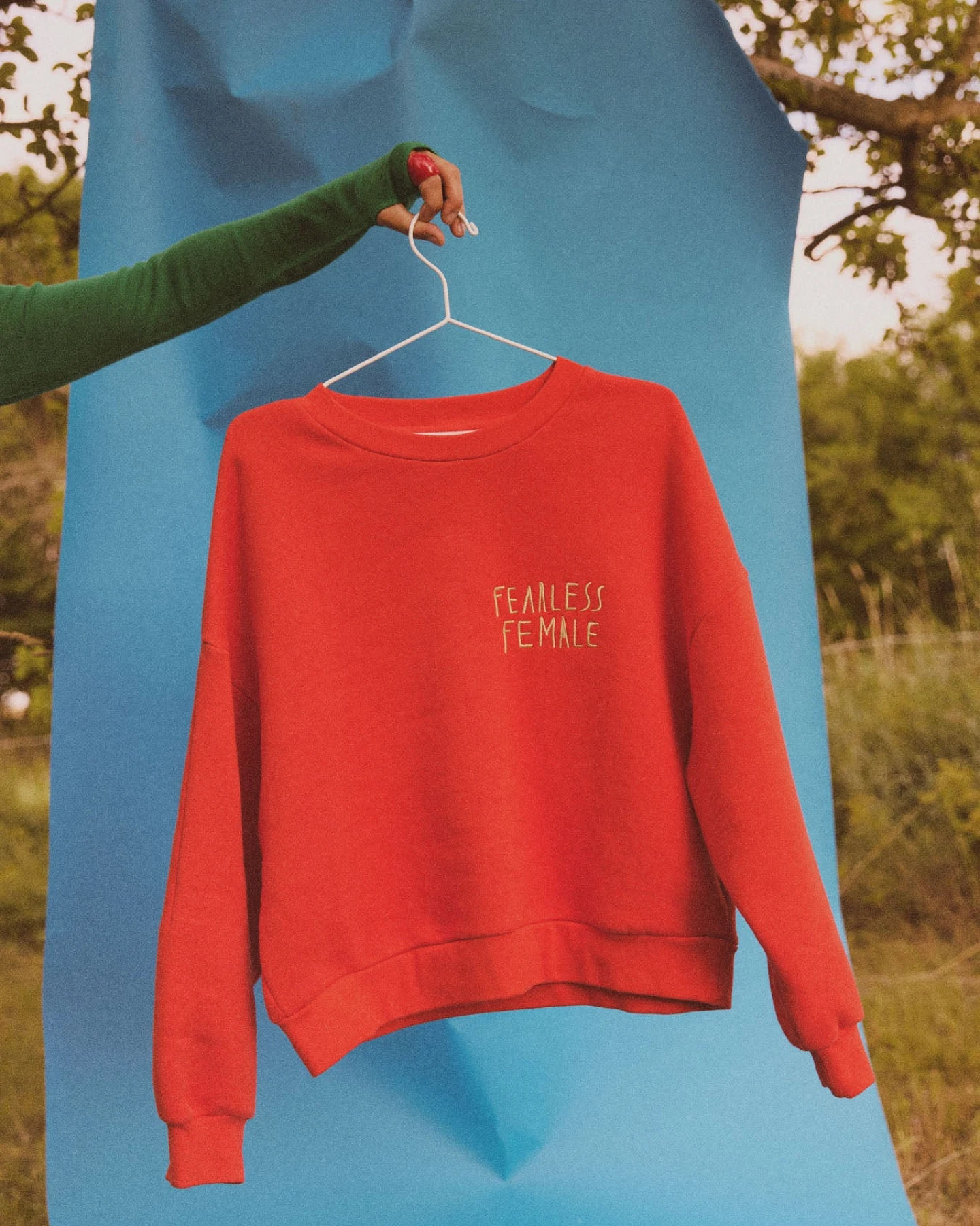 Statementsweatshirt (GOTS) – Ansicht 5