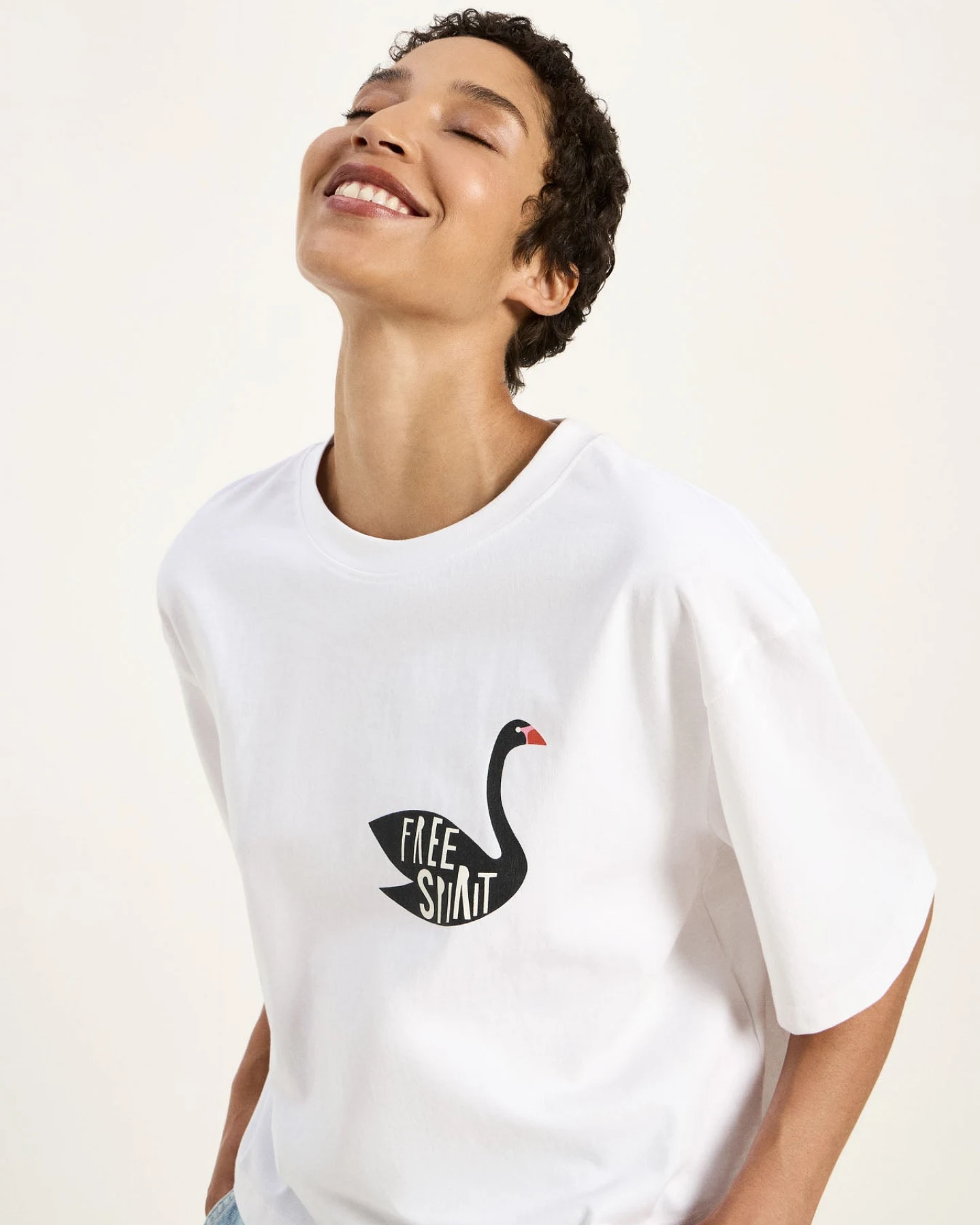 Oversized Statementshirt (GOTS) – Ansicht 3