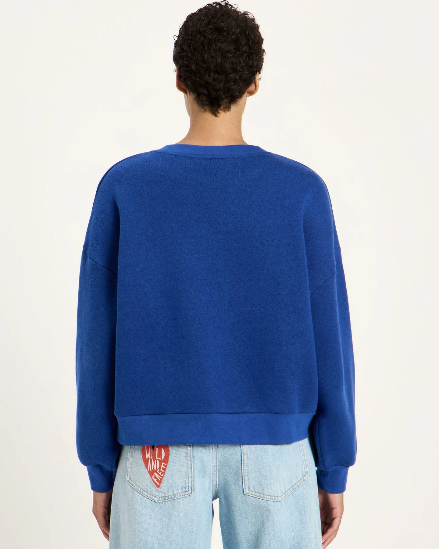 Statementsweatshirt (GOTS) – Ansicht 4