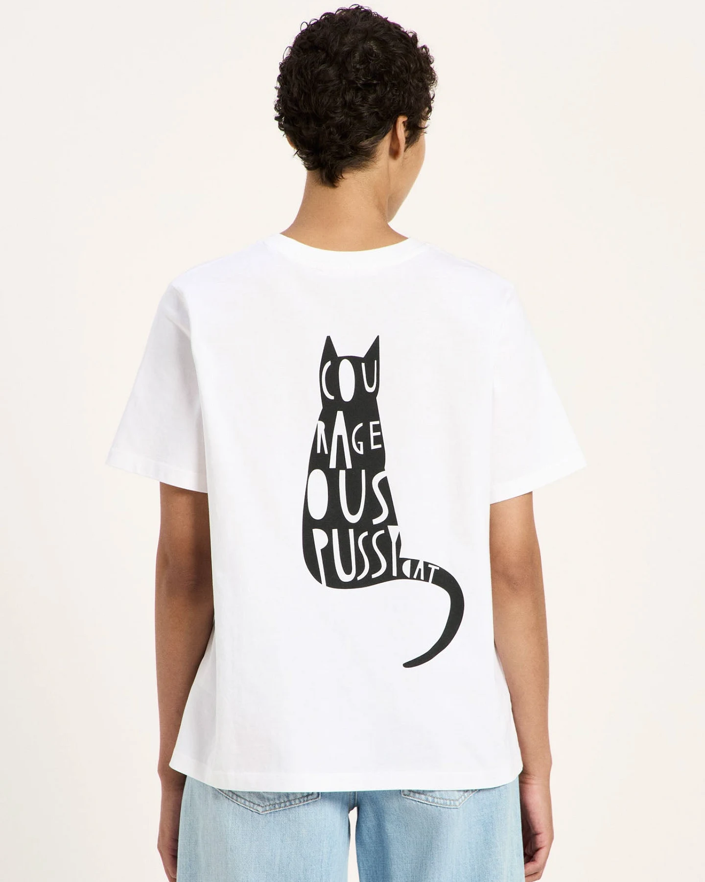 Statementshirt "CAT" (GOTS) – Ansicht 3