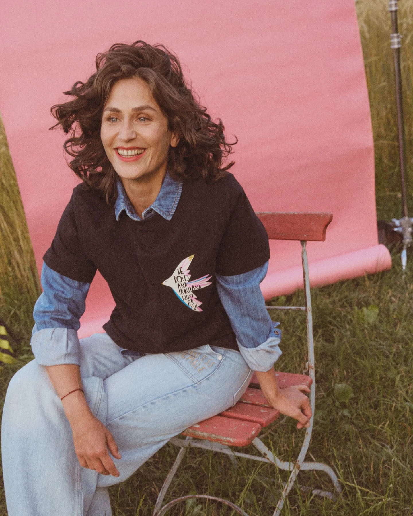 Statementshirt "BIRD" (GOTS) – Ansicht 3