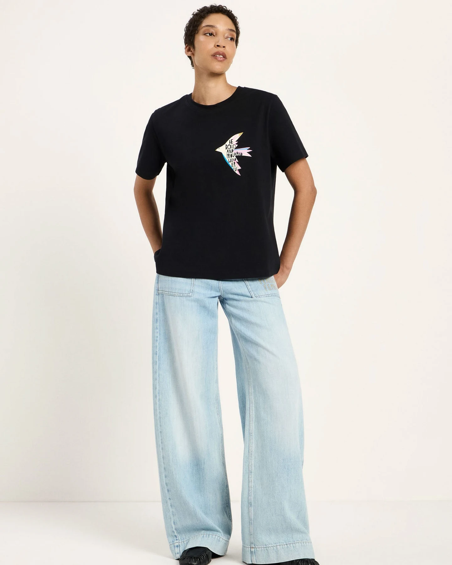 Statementshirt "BIRD" (GOTS) – Ansicht 6