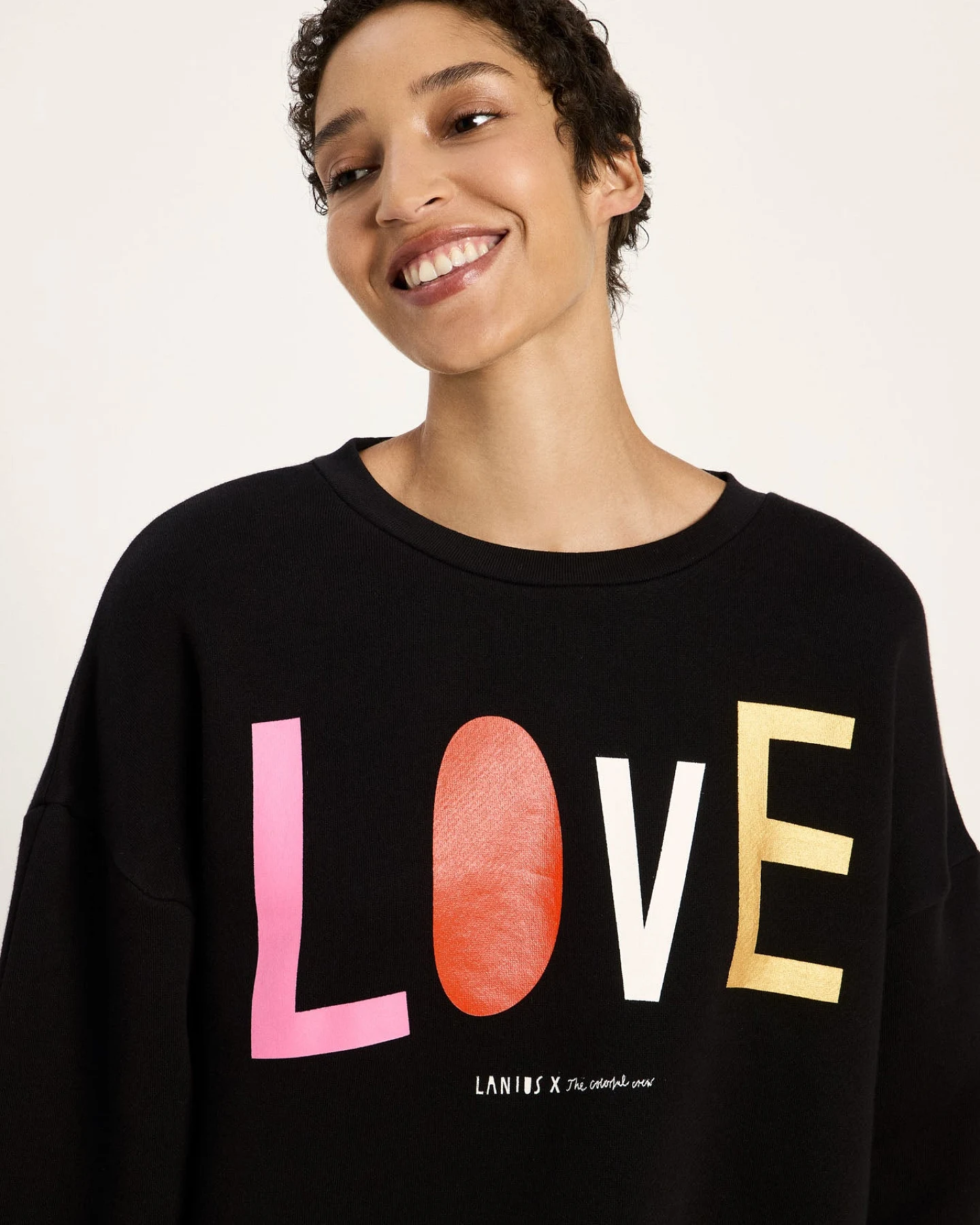 Statementsweatshirt (GOTS) – Ansicht 3