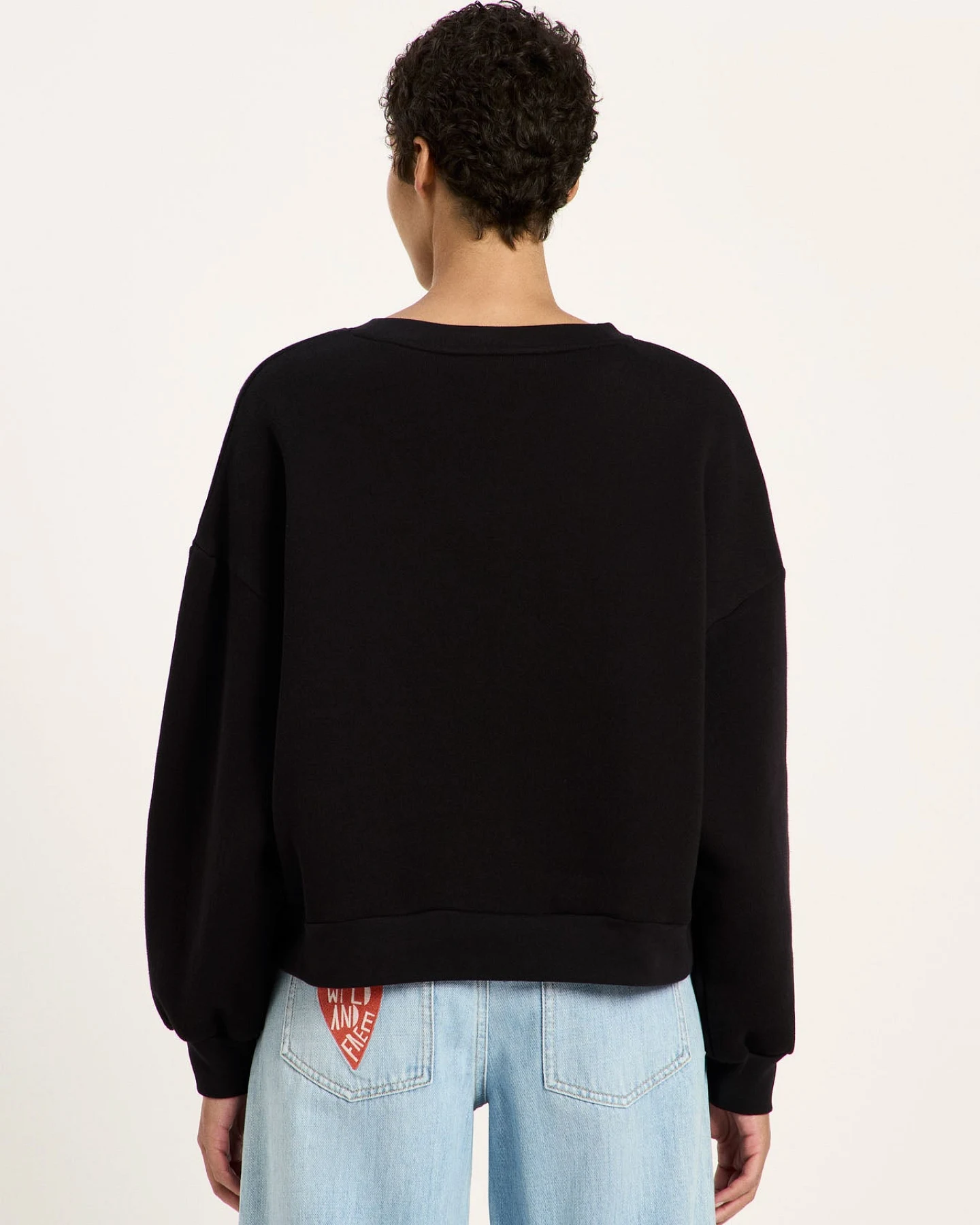 Statementsweatshirt (GOTS) – Ansicht 4