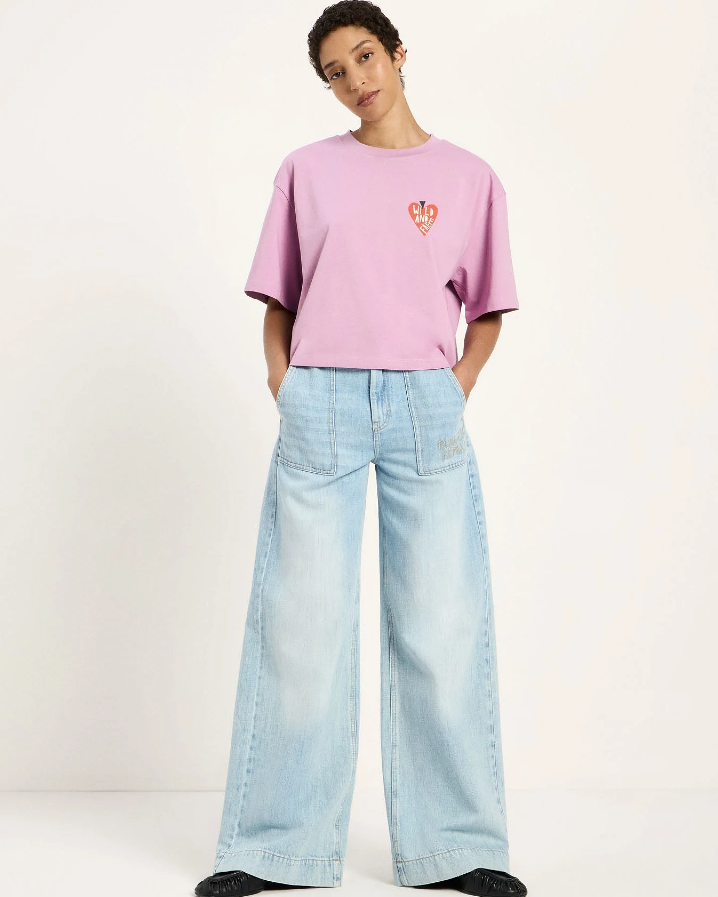 Oversized Statementshirt (GOTS) – Ansicht 2